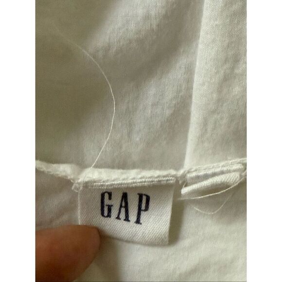 GAP White Boho Eyelet Embroidered Cotton Dress – Small - Picture 10 of 13